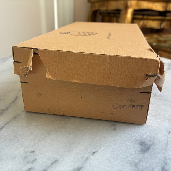 Vintage Boxed Set/8 Shiny Brite Grapes Berries Glass Christmas Ornament Pink - Picture 9 of 12